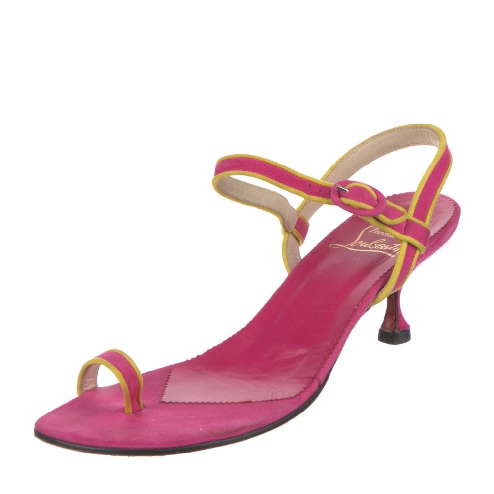 Christian Louboutin
Vintage Suede Slingback Sandals